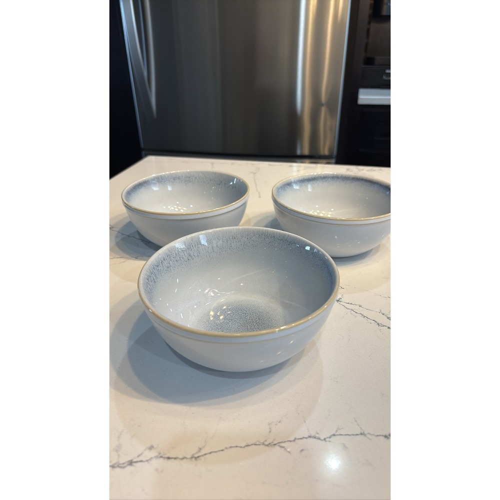 Corelle Coordinates Stoneware 3 Pc Bowls Blue Speckle